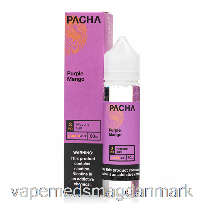 Vape Juice Lilla Mango - Pacha - 60ml 0mg